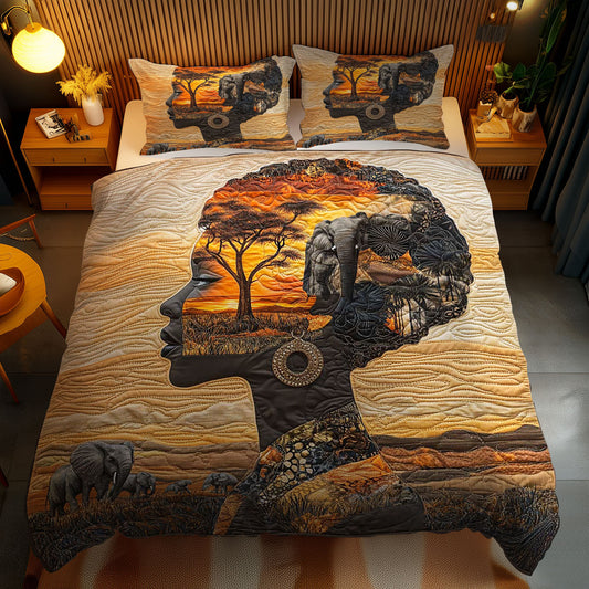 African Beauty WN0303076CL Duvet Cover Set