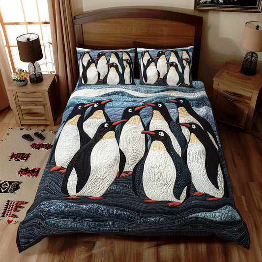 Penguins WX0212088CL Duvet Cover Set