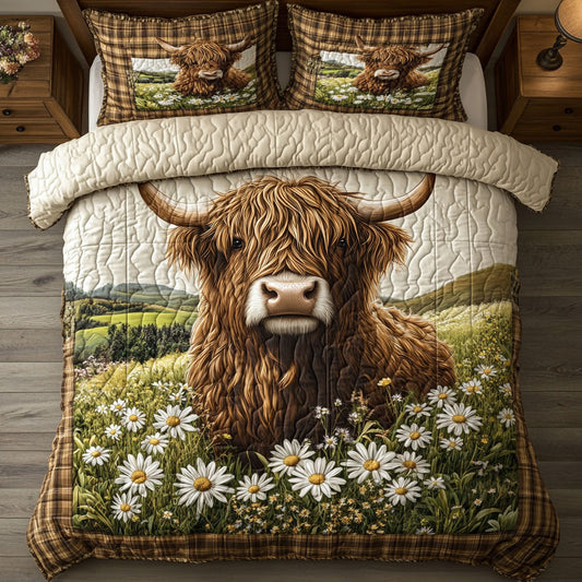 Highland Cow WY1202028CL Duvet Cover Set