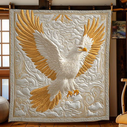 Fierce White Eagle WJ3012011CL Quilt