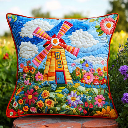 Whispers Of The Windmill WJ2702051CL Quilt Pillow Case