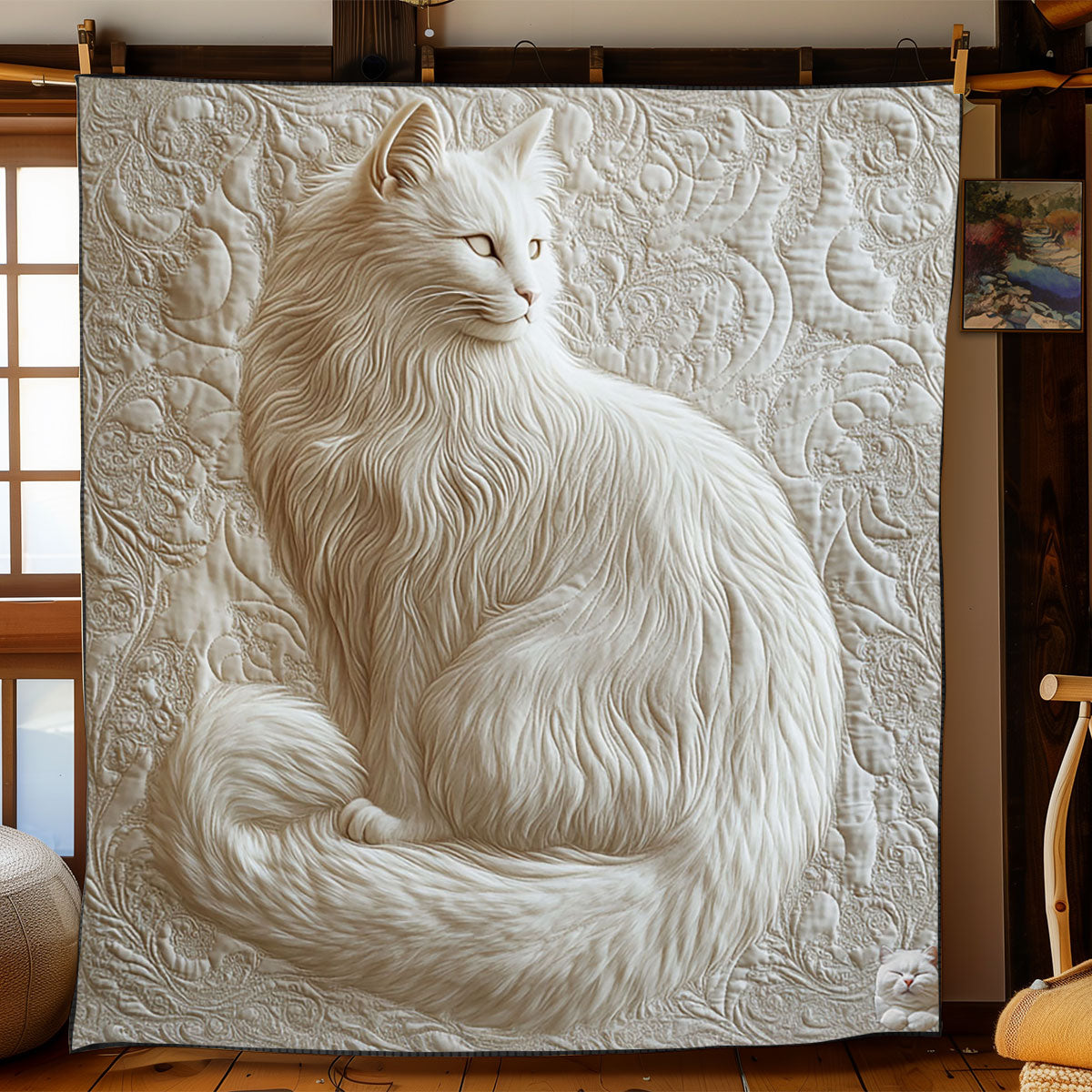 Feline Elegance WJ1912011CL Quilt