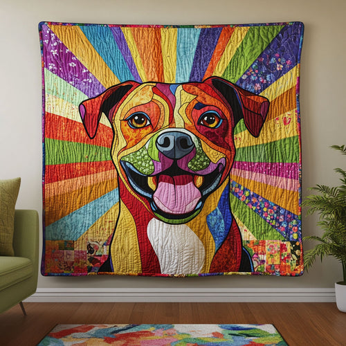 Dog Joyful Glow DH2009012CL Quilt
