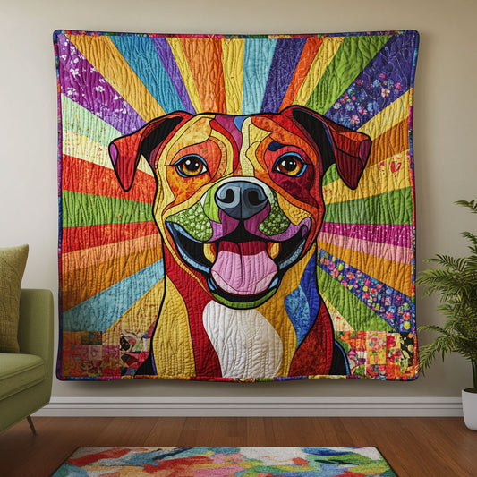 Dog Joyful Glow DH2009012CL Quilt