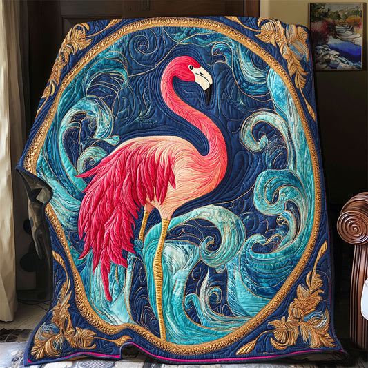Mystic Flamingo WX3105050CL Quilt