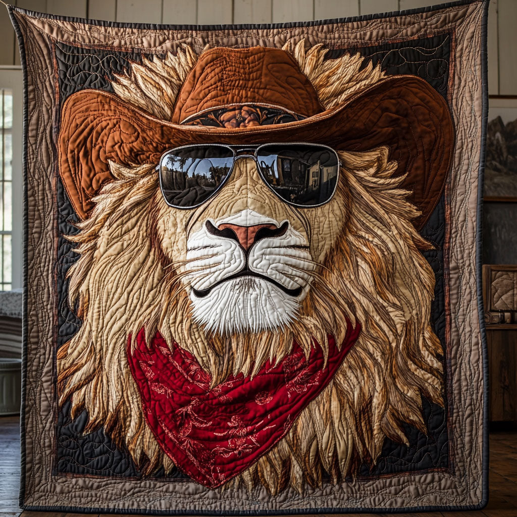 Cowboy Lion CW1705200CL Quilt