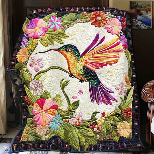 Rainbow Hummingbird YR1101027CL Quilt