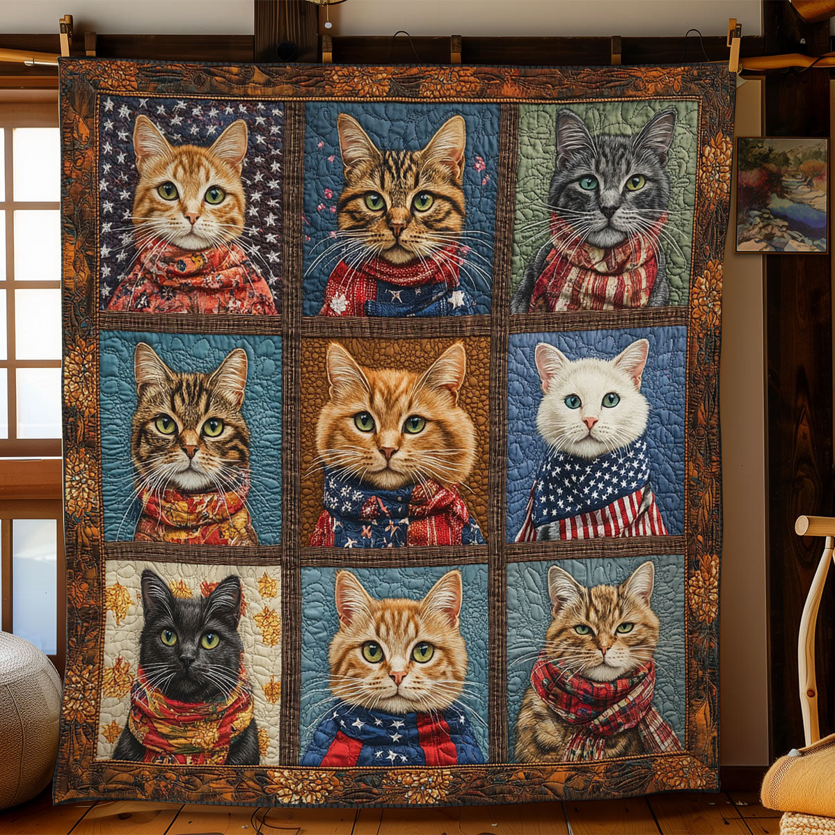 Cat Watch WN1006028CL Quilt