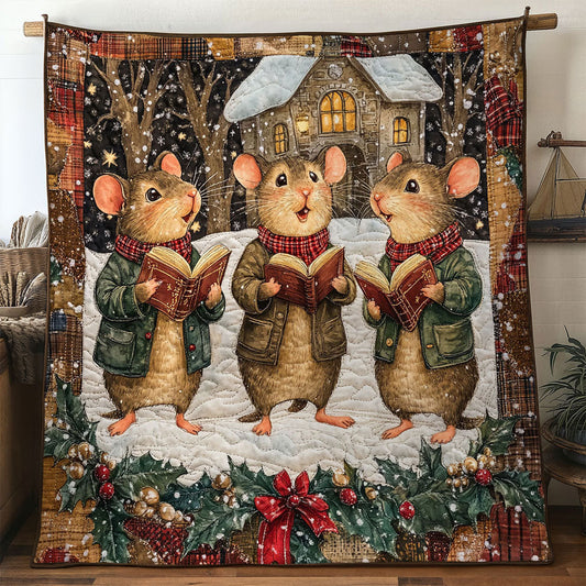 Christmas Carol Mouse WN1311014CL Quilt