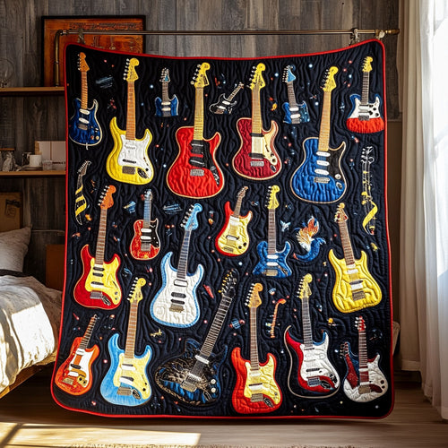 Strumming Stars And Stripes WY2308055CL Quilt