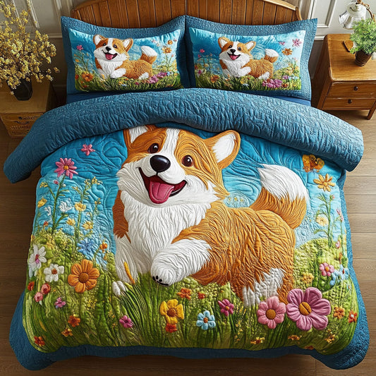 Corgi Garden CW0108023CL Duvet Cover Set
