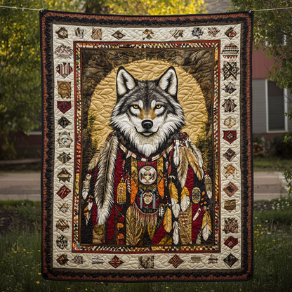 Wolf Native American WT2110003CL Quilt