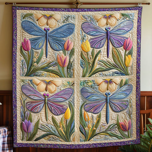 Dragonfly Glow CW0701034CL Quilt
