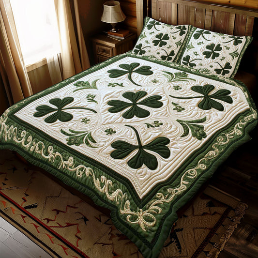 St Patrick Shamrock WP1112047CL Duvet Cover Set