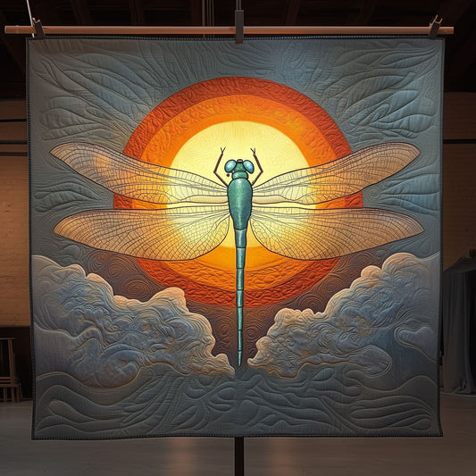Dragonfly Gradient Sunset LT0210015CL Quilt
