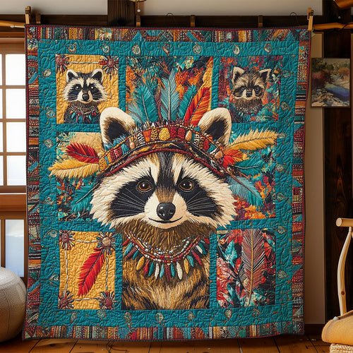 Feathered Raccoon WN2401028CL Quilt
