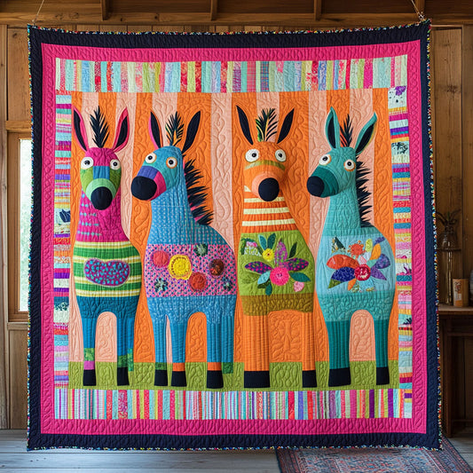 Cheery Donkey CW2508039CL Quilt