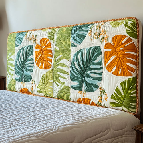 Green Tropics CP3112024CL Quilted Headboard Slipcover