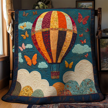 Butterfly Balloon WN3103020CL Quilt