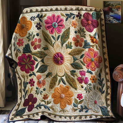 Botanical Blossom WJ1703003CL Quilt