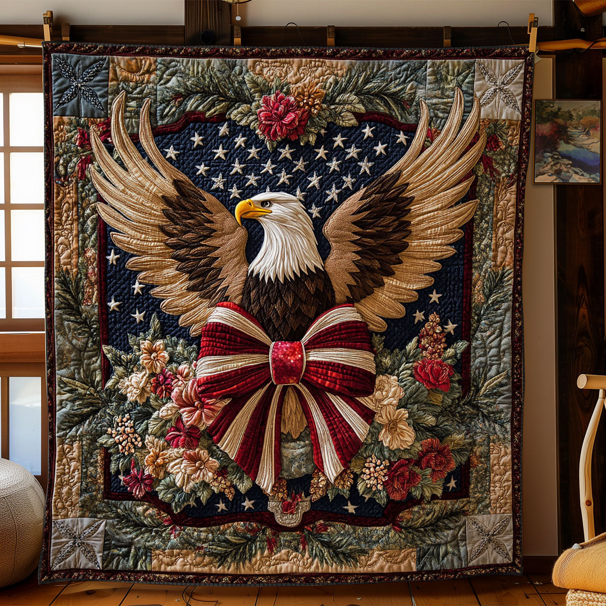 Bald Eagle Resolve WN1206034CL Quilt