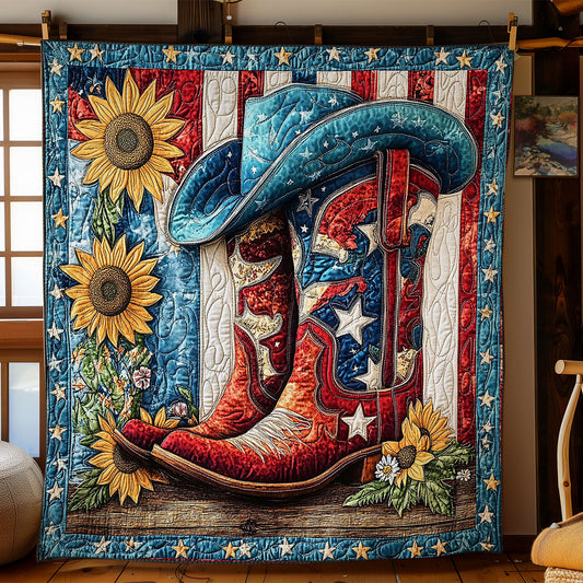 American Boot CW2504026CL Quilt