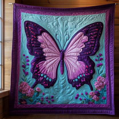 Purple Meadow CP0307007CL Quilt