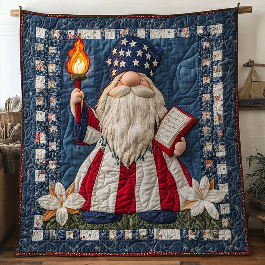 Gnome Of Liberty WN1404029CL Quilt