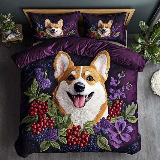 Corgi Delight WN2205016CL Duvet Cover Set