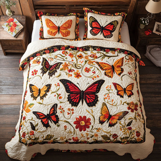 Vibrant Butterfly WY1402051CL Duvet Cover Set