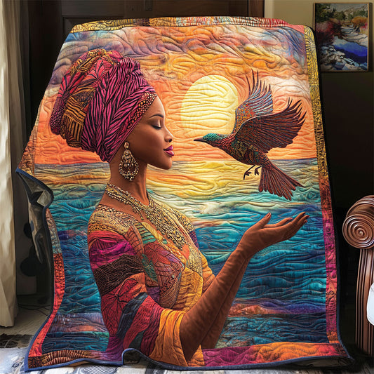 Woman African WX0406066CL Quilt