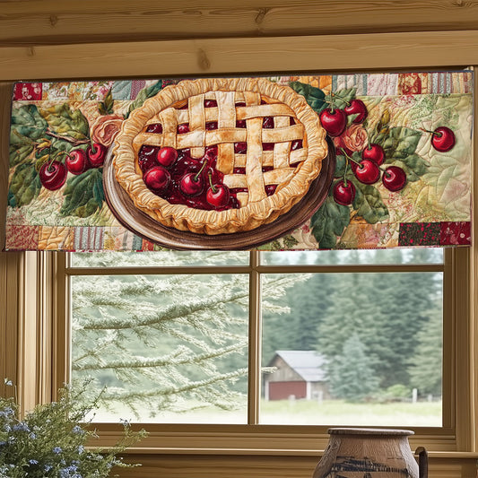 Berry Apple Pie WJ2404034CL Quilted Valance
