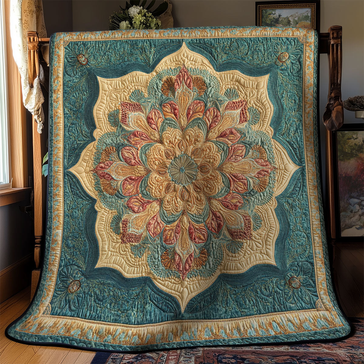 Madala Flower WY2702086CL Quilt