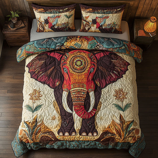 Impressive Elephant CQ0506007CL Duvet Cover Set