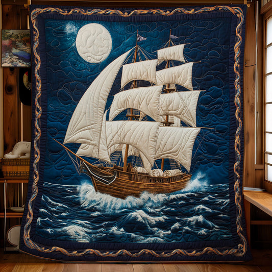 Sailing Under Moonlight WX0307073CL Quilt