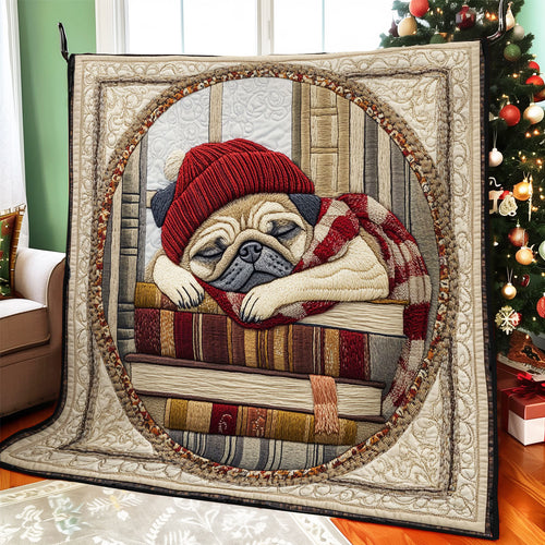 Pug Dream CW0601054CL Quilt