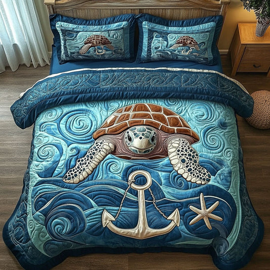 Anchor And Turtle CP0807047CL Duvet Cover Set