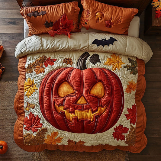 Grinning Gourd Glow CP0708002CL Duvet Cover Set