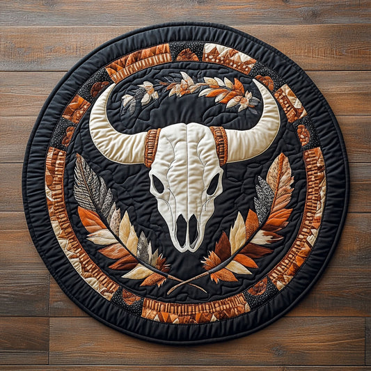 Spirit Of The Plains CP2306032CL Quilted Round Mat