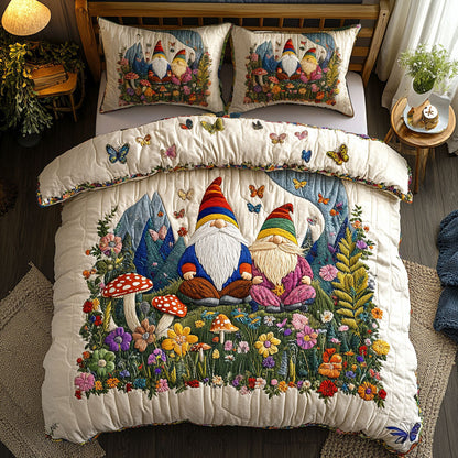 Garden Gnome Friends WN3105017CL Duvet Cover Set