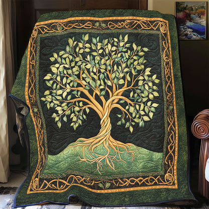 Beautiful Tree Of Life WY2001069CL Quilt