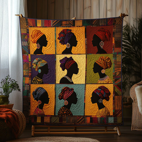 African Women In Color WY0307002CL Quilt