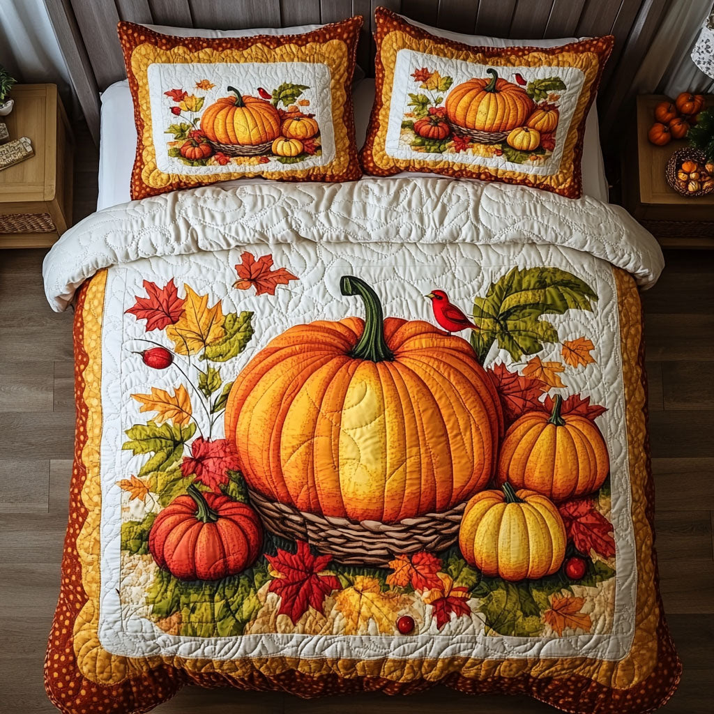 Pumpkin And Gourd WY1508028CL Duvet Cover Set