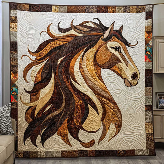Native American Horse WP0512018CL Quilt