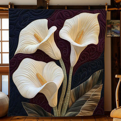 Calla Lilies Shadows And Light WN2503039CL Quilt