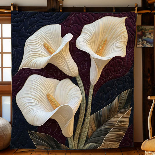 Calla Lilies Shadows And Light WN2503039CL Quilt