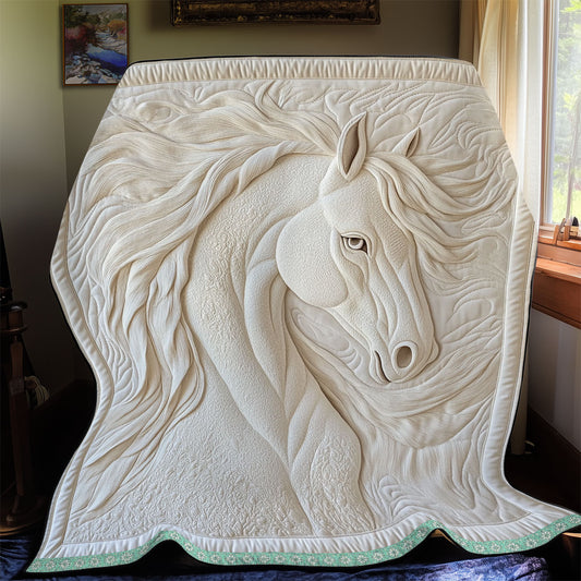 Radiant Horse Silhouette WX2512040CL Quilt