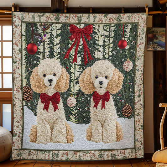 Poodle Joy WN1511045CL Quilt