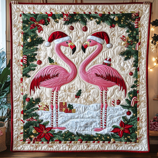 Flamingo Evergreen WN0210022CL Quilt