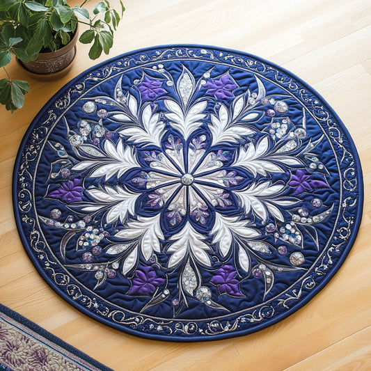 Royal Grace CW0407043CL Quilted Round Mat